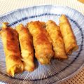 chco's cooksnap of when they made ミョウガの豚巻き.