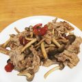 mattariii's cooksnap of when they made 豚肉とエリンギの梅生姜焼き.