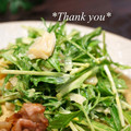 bobitin's cooksnap of when they made もやしと水菜♪マスマヨほたてサラダ.