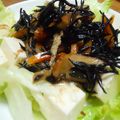 まゆみ母ちゃん's cooksnap of when they made ひじきの煮物とお豆腐のサラダ.