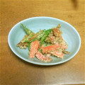 Kana☆Rina's cooksnap of when they made スナップエンドウと桜えびの胡麻マヨ和え.