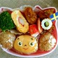 りいねママ's cooksnap of when they made キャラ弁＊チェブラーシカおにぎり.