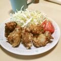 kimisue's cooksnap of when they made ♪めっちゃ美味しい娘の大好物の唐揚げ♪.