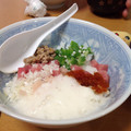 okomeokome's cooksnap of when they made ネバネバ丼（おくら納豆まぐろとろろ玉子）.