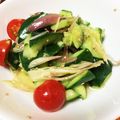 yanoko_co's cooksnap of when they made 夏バテに！ピリ辛香り豊かな中華和え！.