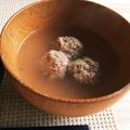 kumi93935's cooksnap of when they made 簡単！肉団子と春雨のスープ.