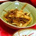 morishi12's cooksnap of when they made 筍とこんにゃくのスタミナきんぴら.