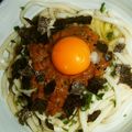 もりのりころ's cooksnap of when they made 納豆冷やしうどん.