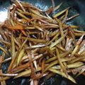 つよしのごはん's cooksnap of when they made 冷凍保存できる「ゴボウのきんぴら」.