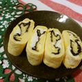 赤い電話's cooksnap of when they made お弁当に♪のりチーズくるくるたまごやき.