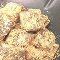 さちきち！'s cooksnap of when they made 信玄餅っぽい？黒糖ぎゅうひ☆きな粉がけ.
