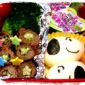 モーベル's cooksnap of when they made キャラ弁☆スヌーピー！.