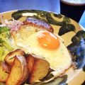 クイージ's cooksnap of when they made ローズマリー風味のじゃがいも炒め.