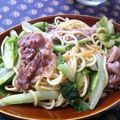さばを's cooksnap of when they made レタスと豚肉のガーリック塩焼きそば.