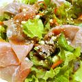 オリョ's cooksnap of when they made ベビーリーフと生ハムのサラダ.