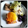スミレの花の砂糖漬け's cooksnap of when they made エッグベネディクト.