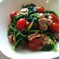 marubaru's cooksnap of when they made 彩り鮮やかほうれん草の和え物.