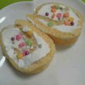 ぴーのり2013②'s cooksnap of when they made 子供と一緒に♡卵2個&HMでロールケーキ.