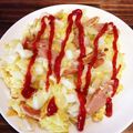 raspberryjam's cooksnap of when they made 朝ごはん☆ふわふわキャベツの卵焼き♪.