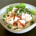 ゆかたん＠＠'s cooksnap of when they made シソ風味の新玉ねぎとお豆腐のサラダ.