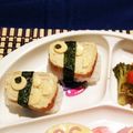 ゆーさん11's cooksnap of when they made こどもの日キャラ弁＊玉子寿司のこいのぼり.