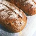 あma's cooksnap of when they made HBで♪森の木の実のカンパーニュ.