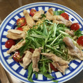 かり姉's cooksnap of when they made 鶏のささみと柚子こしょうの冷製パスタ♡.