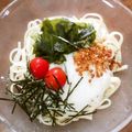 kaori5548's cooksnap of when they made ぶっかけうどん♪　山かけうどん.