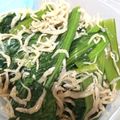 k_i's cooksnap of when they made (^^)小松菜とじゃこの煮びたし(^^).