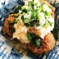 kaetzchaen's cooksnap of when they made 牛蒡ひろうす(がんもどき）。.