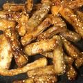 どつと's cooksnap of when they made ごぼうのカリカリ☆甘辛揚げ.