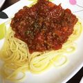 ぉりよぅ's cooksnap of when they made みんな大好きミートソース.