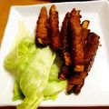 komutatata's cooksnap of when they made ズッキーニの豚バラ巻き☆バルサ胡麻風味.