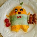 ソンユル's cooksnap of when they made キャラ弁 ふなっしー.