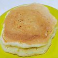 yu1211ma's cooksnap of when they made もっちもち♪ヨーグルトパンケーキ.