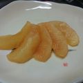 きゃぷりーぬ's cooksnap of when they made りんごのコンポート.
