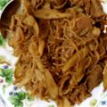 ゆきこH's cooksnap of when they made 牛肉とごぼうの甘辛煮.