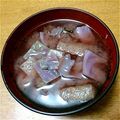 さいちゃん's cooksnap of when they made ごろごろ レッドキャベツとナスの紫味噌汁.