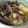 kimig's cooksnap of when they made 簡単♡蕨と油揚の煮物.