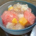 ちゃぽぷう's cooksnap of when they made すいか入り♬ひんやりゼリー.