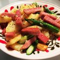 けーーぽん's cooksnap of when they made スパムで♪じゃが芋とアスパラのマヨ炒め.
