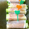 あ～ちゃんさ～ちゃん's cooksnap of when they made 簡単おつまみ☆きゅうりの生ハム巻き☆.
