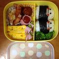 RoIvNaA's cooksnap of when they made 簡単かわいいお弁当〜ハートのミニトマト.