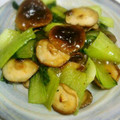 hiropi99's cooksnap of when they made 青梗菜と干し椎茸の炒め物（香菇油菜）.