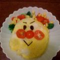 mymio's cooksnap of when they made それいけ！アンパンマン～★オムライス.