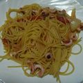 kitasun's cooksnap of when they made 簡単！シーフードのイタリアンパスタ.