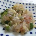 youich's cooksnap of when they made 甘海老のなめろう.