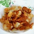 tacko's cooksnap of when they made もう買えないぜぇぃ‼簡単ポテトチップ♬.