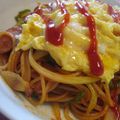 3匹の子ブタｍａｍａ's cooksnap of when they made オムスパゲッティ★.