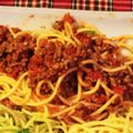 kittynono's cooksnap of when they made 【簡単15分！】トマトミートソースパスタ.